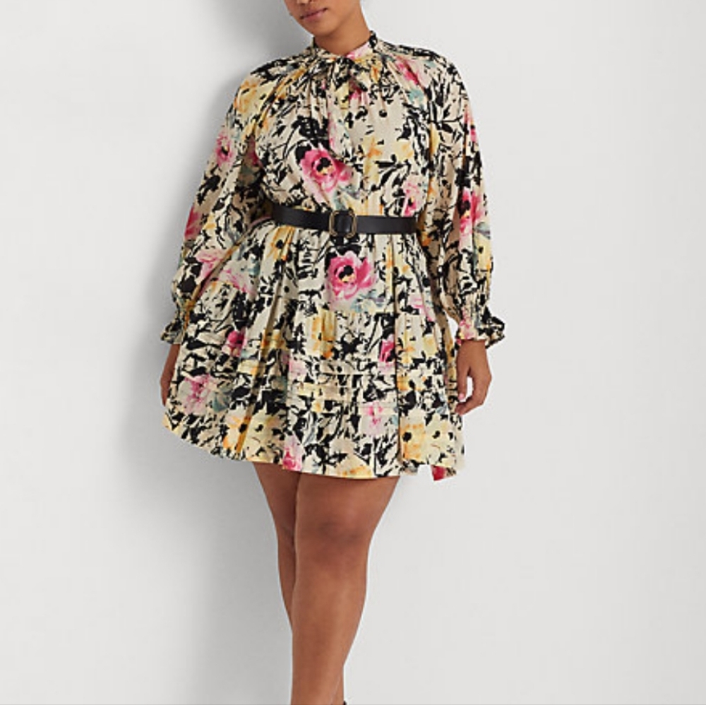 Lauren Ralph Lauren Floral Cotton Voile Dress